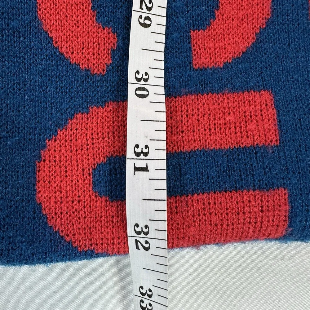 Chicago Cubs Scarf‎ MLB Big Team Logo, Collectible Knit Item